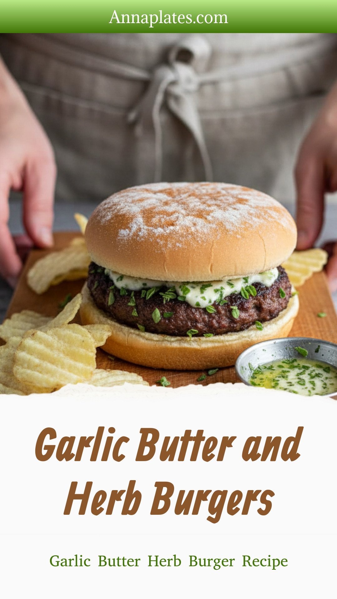 Garlic Butter and Herb Burgers