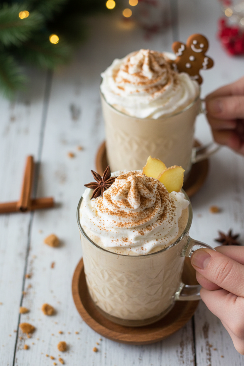 Gingerbread Milkshakes