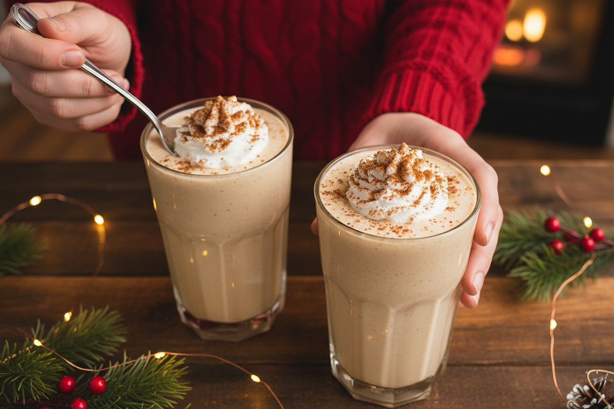 Gingerbread Milkshakes