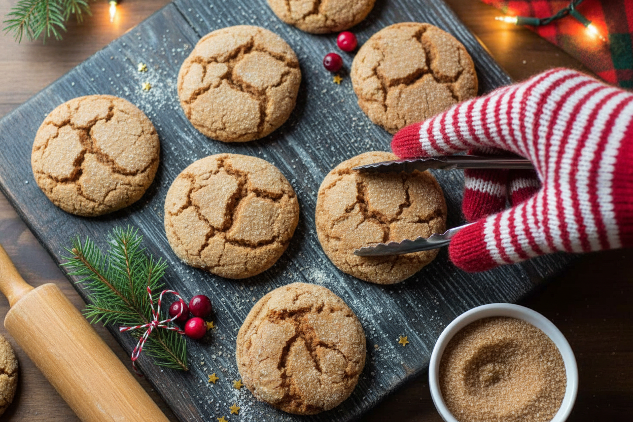 Gingerbread Sugar Cookies