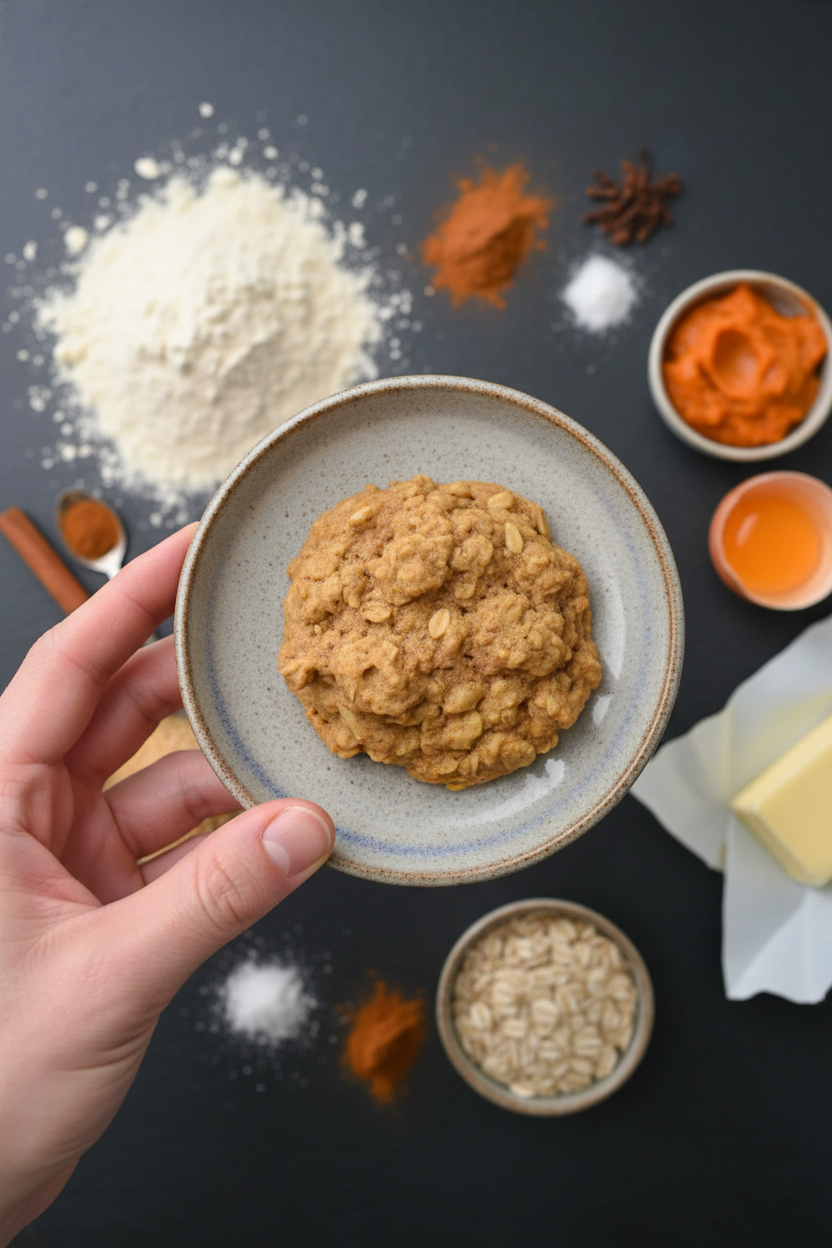 Gluten Free Pumpkin Oatmeal Cookies - The Schmidty Wife