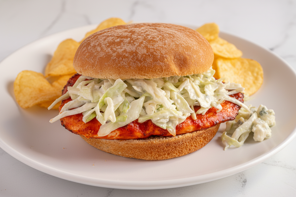 Grilled Buffalo Chicken Sandwich – The Schmidty Wife: Grilled Buffalo Chicken Sandwich Recipe