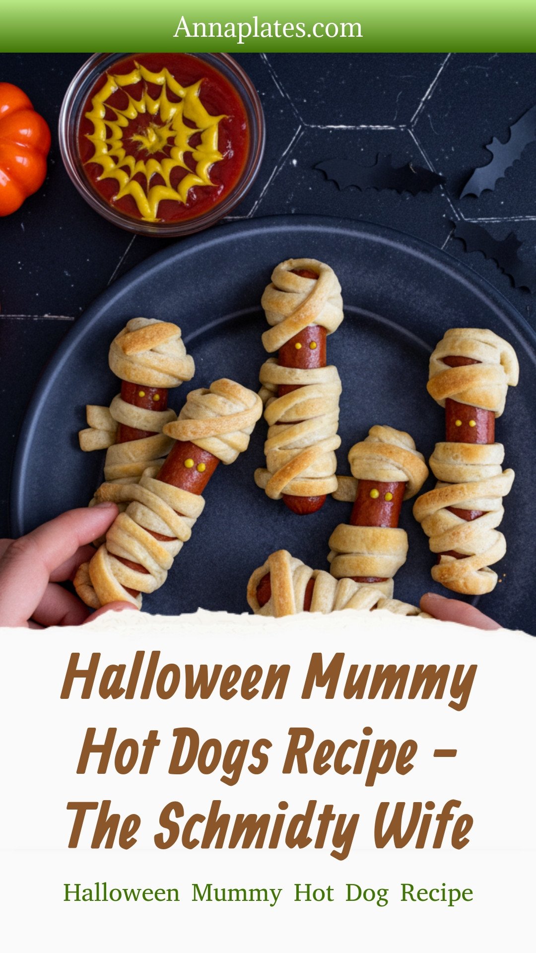 Halloween Mummy Hot Dogs Recipe - The Schmidty Wife
