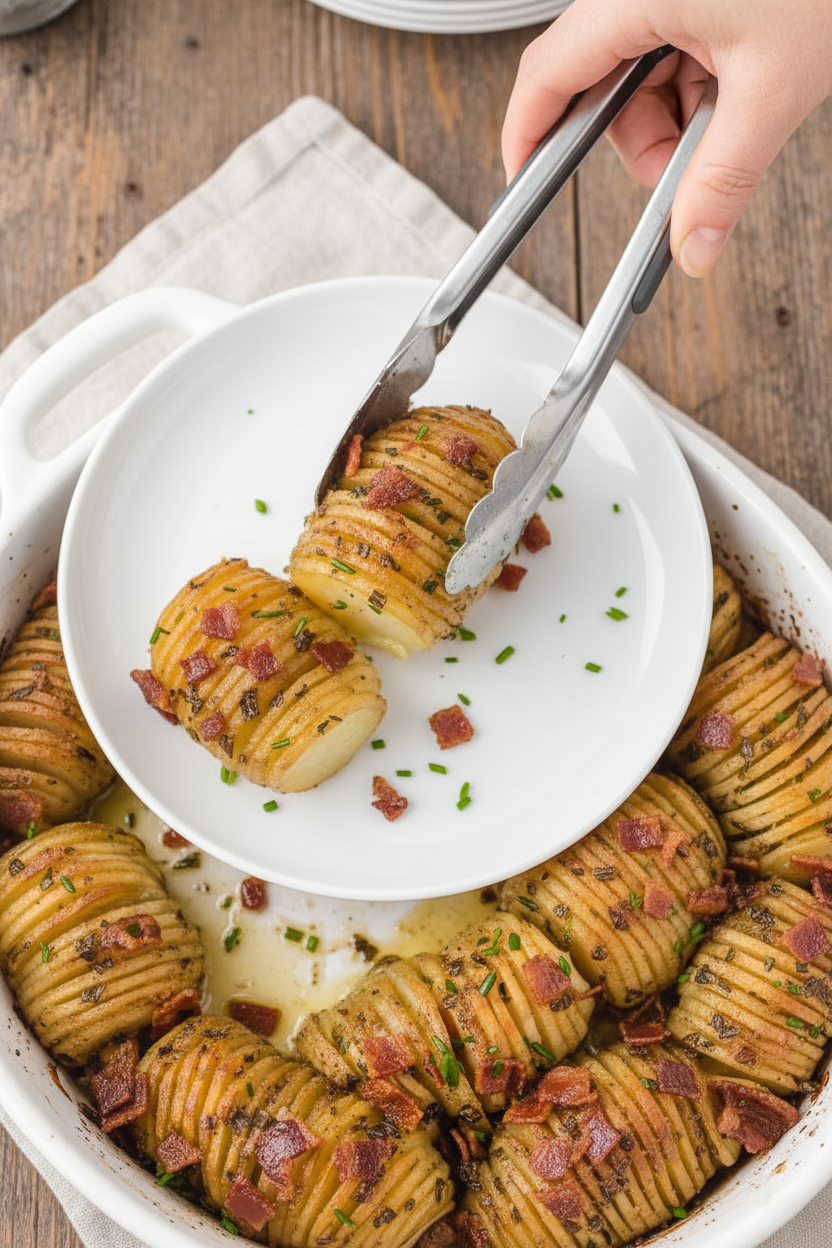 Hasselback Potato Casserole
