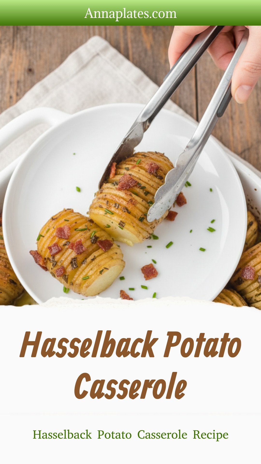 Hasselback Potato Casserole