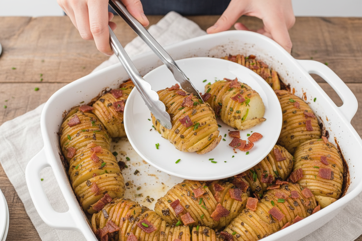 Hasselback Potato Casserole