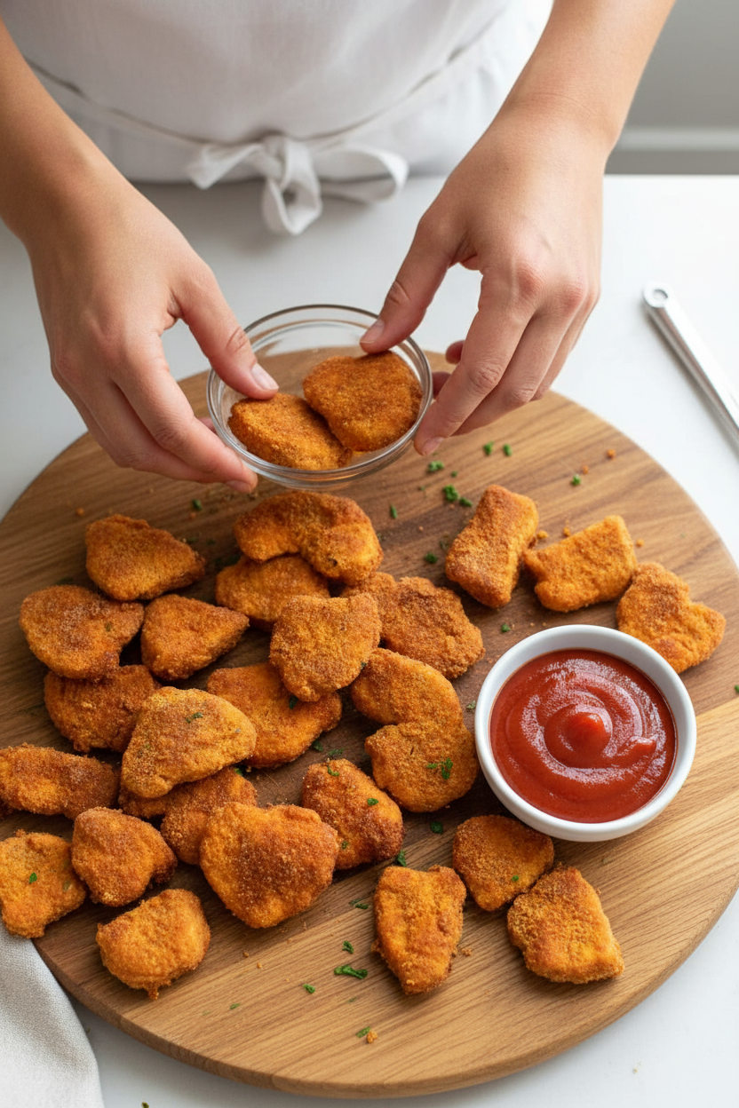 Healthier Baked Chicken Nuggets {Gluten Free} - The Schmidty Wife