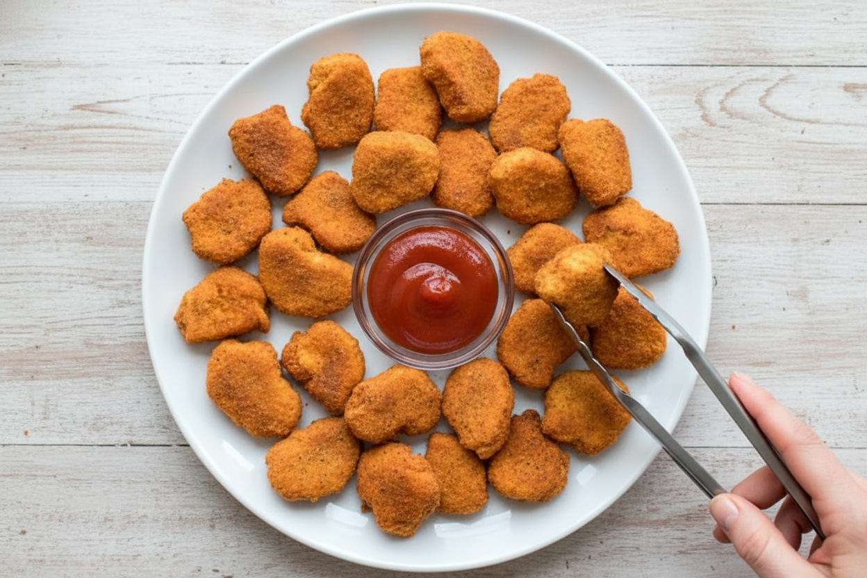 Healthier Baked Chicken Nuggets {Gluten Free} - The Schmidty Wife