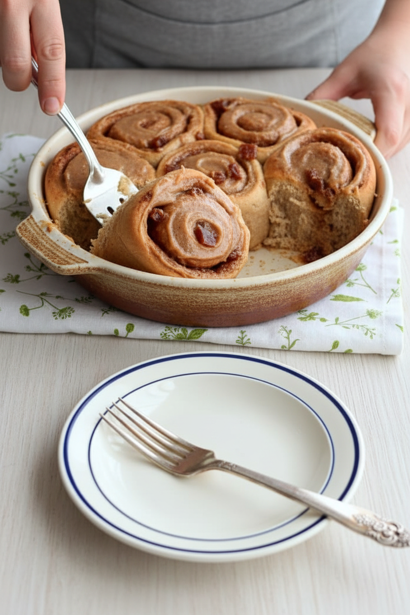 Healthier Date Caramel Rolls - The Schmidty Wife