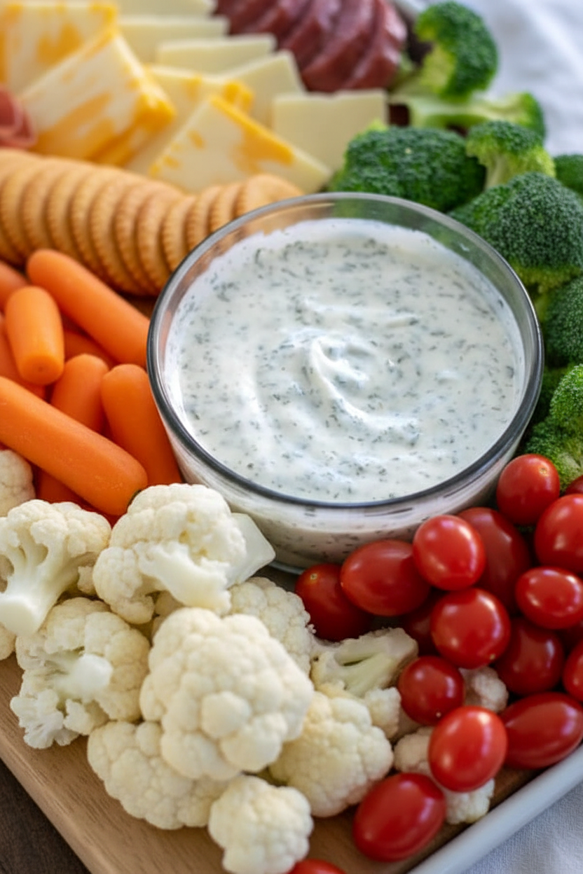 Healthy Yogurt Ranch Dip - The Schmidty Wife