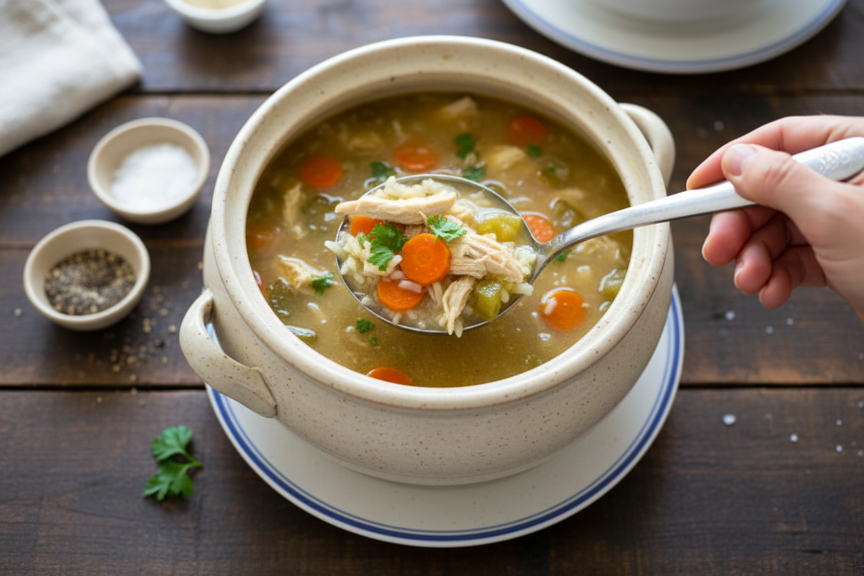 Chicken and Rice Soup - The Schmidty Wife