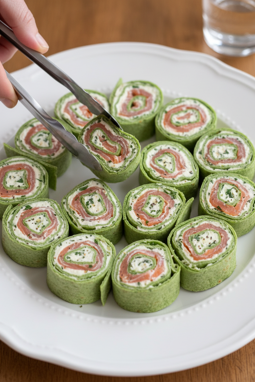 Salmon Bites with Herbed Cream Cheese
