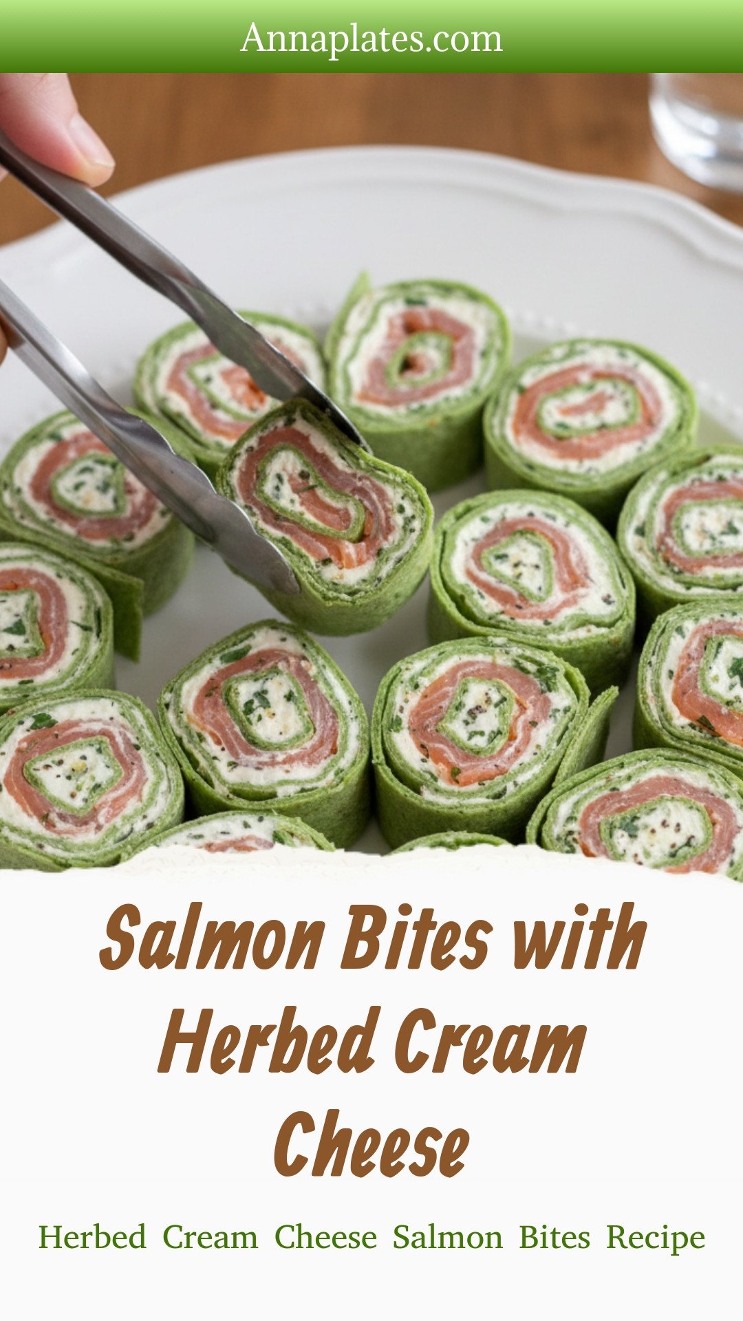 Salmon Bites with Herbed Cream Cheese