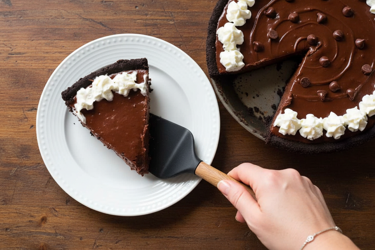 Hershey's Kiss Chocolate Pie