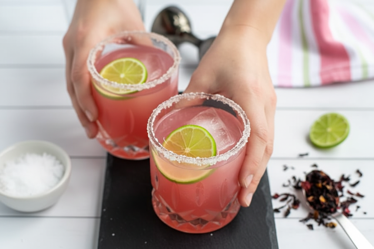 Hibiscus Margarita Recipe – The Schmidty Wife: Hibiscus Margarita Recipe The Schmidty Wife