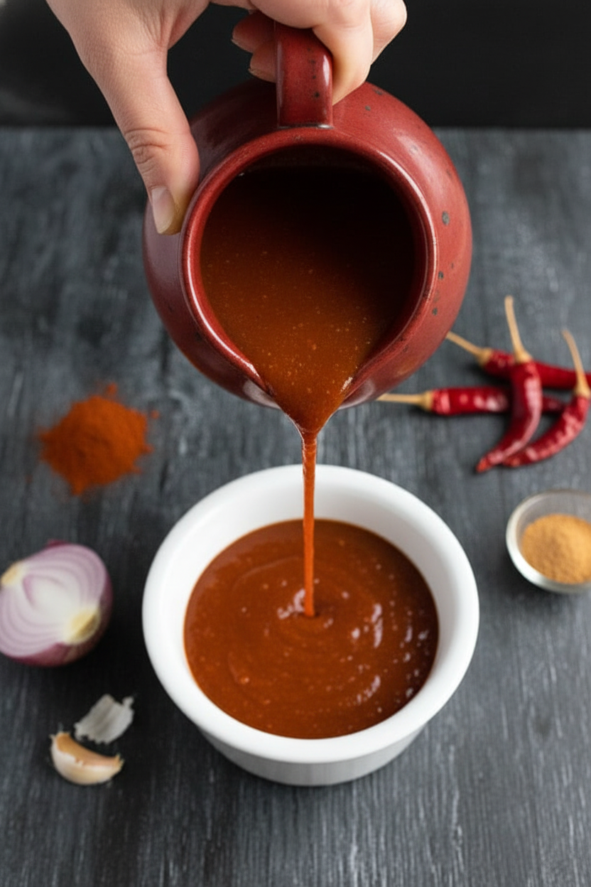 Blender Enchilada Sauce - The Schmidty Wife