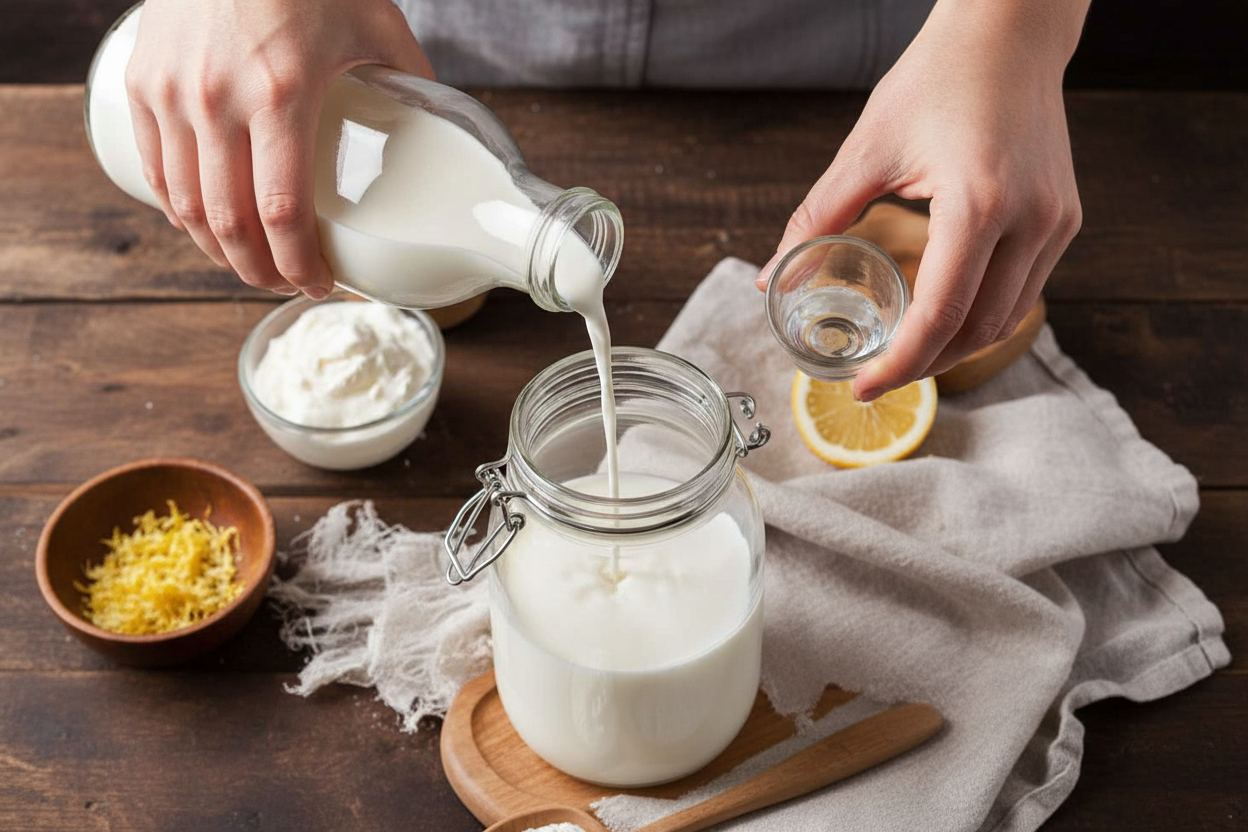 How to Make Homemade Buttermilk