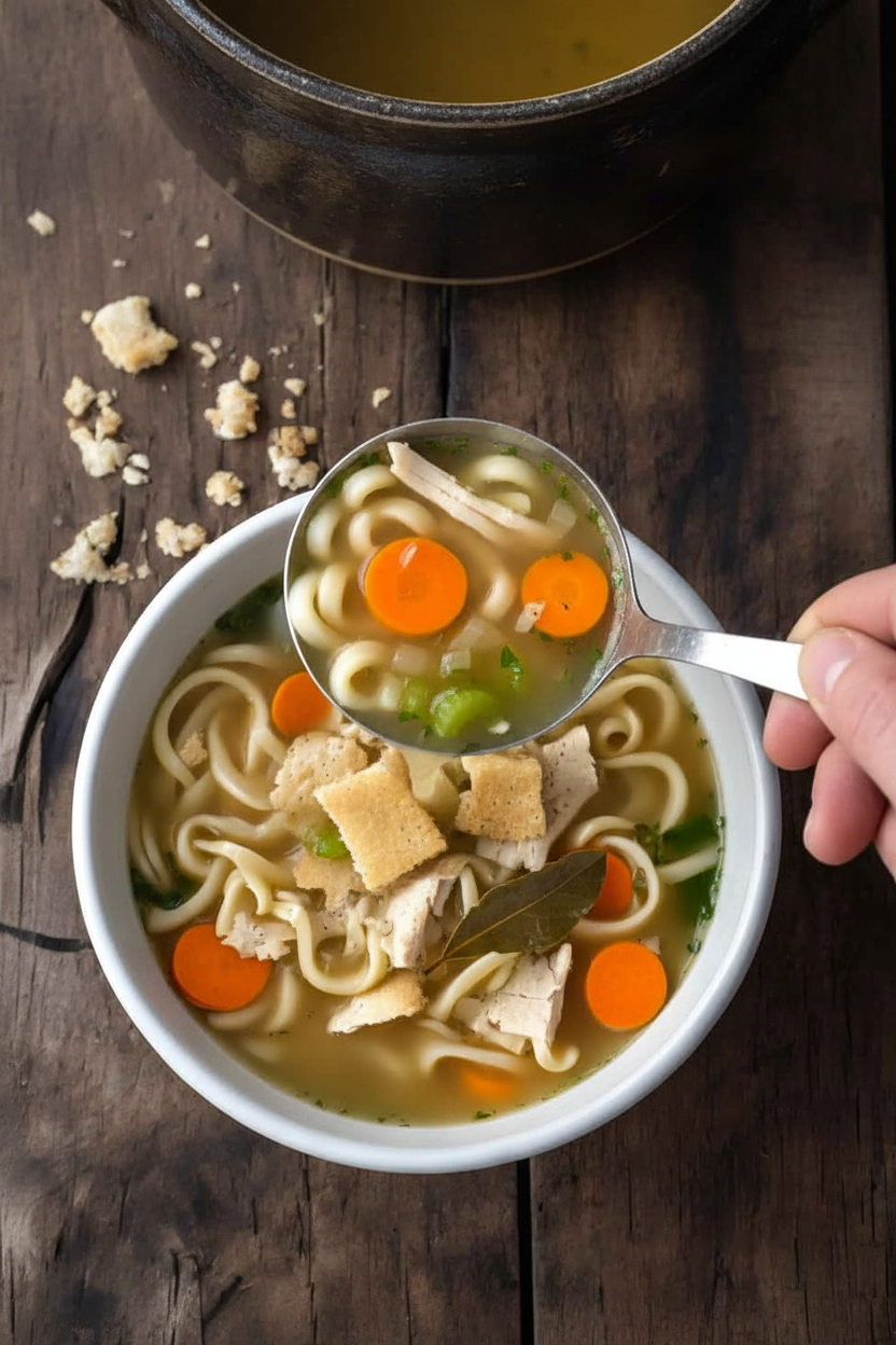 Homemade Chicken Noodle Soup