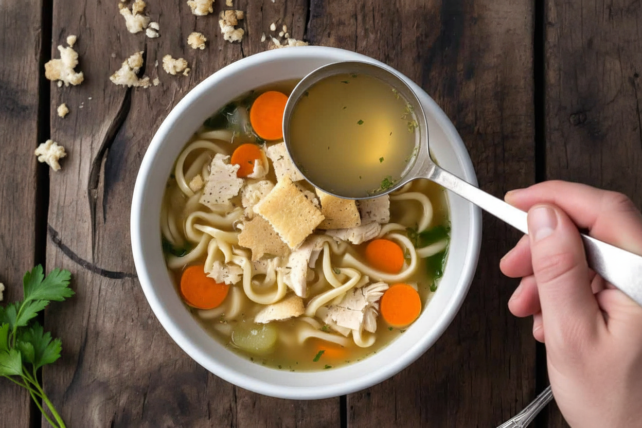 Homemade Chicken Noodle Soup Recipe