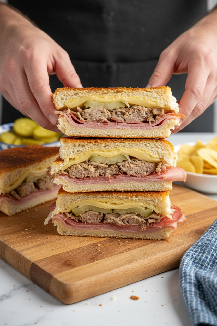 Homemade Cuban Sandwich - The Schmidty Wife
