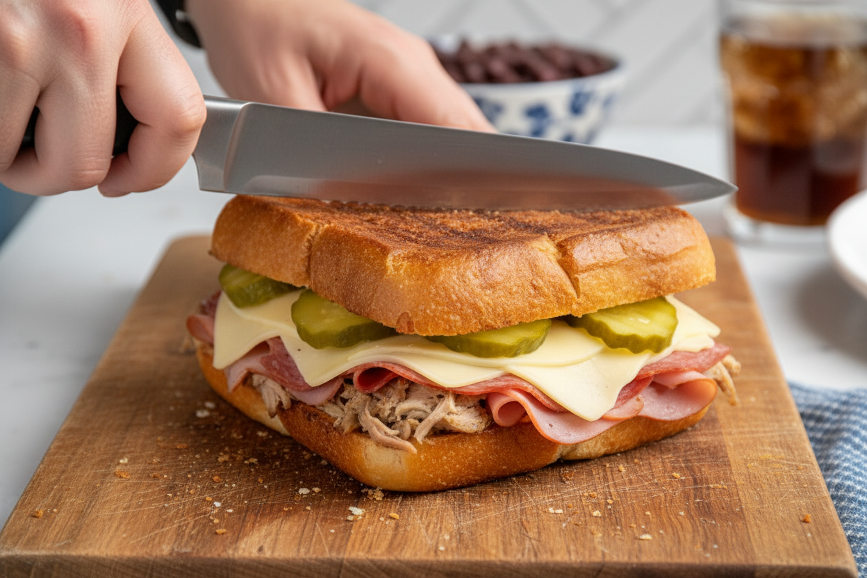 Homemade Cuban Sandwich - The Schmidty Wife