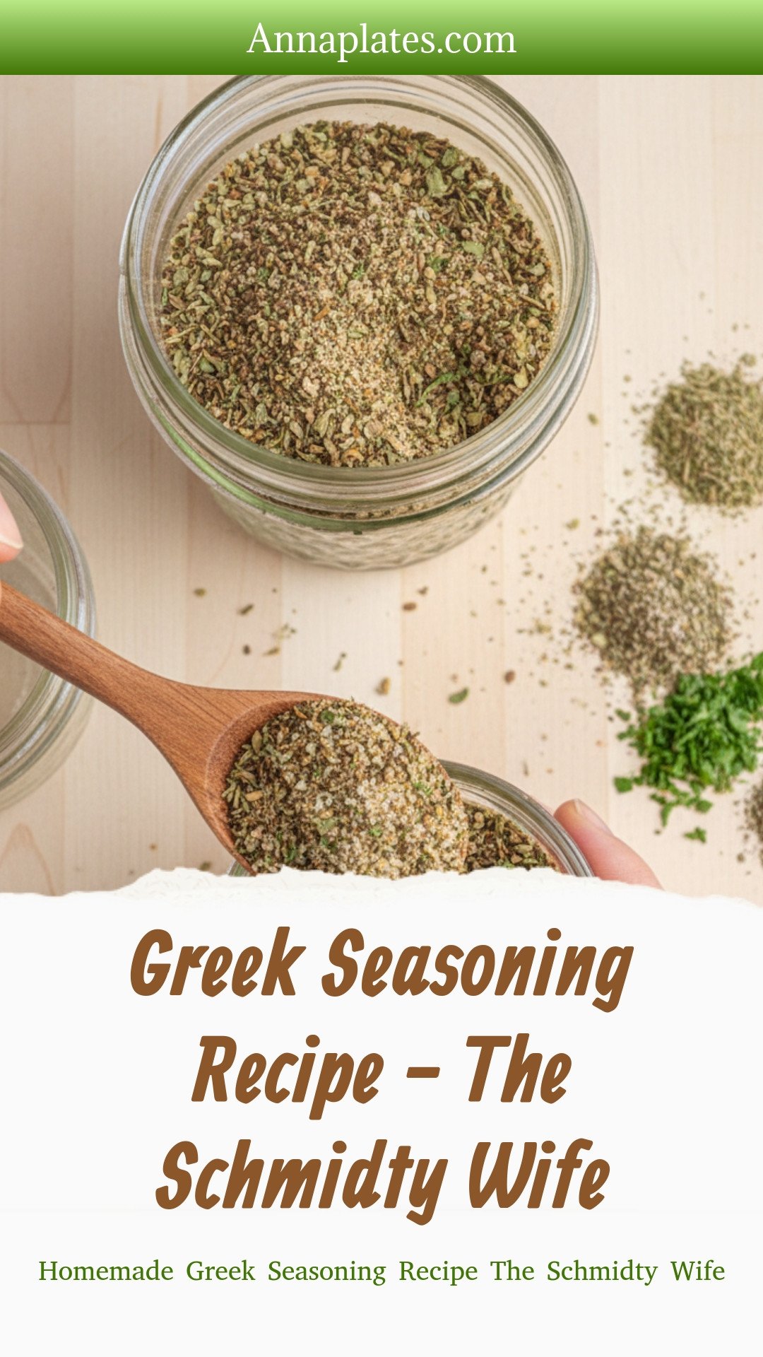 Greek Seasoning Recipe - The Schmidty Wife