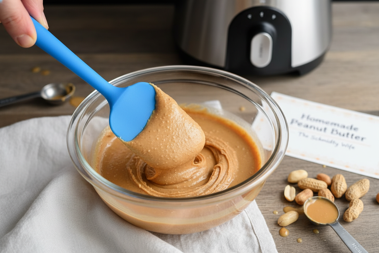 How To Make 100% Peanut Butter - The Schmidty Wife