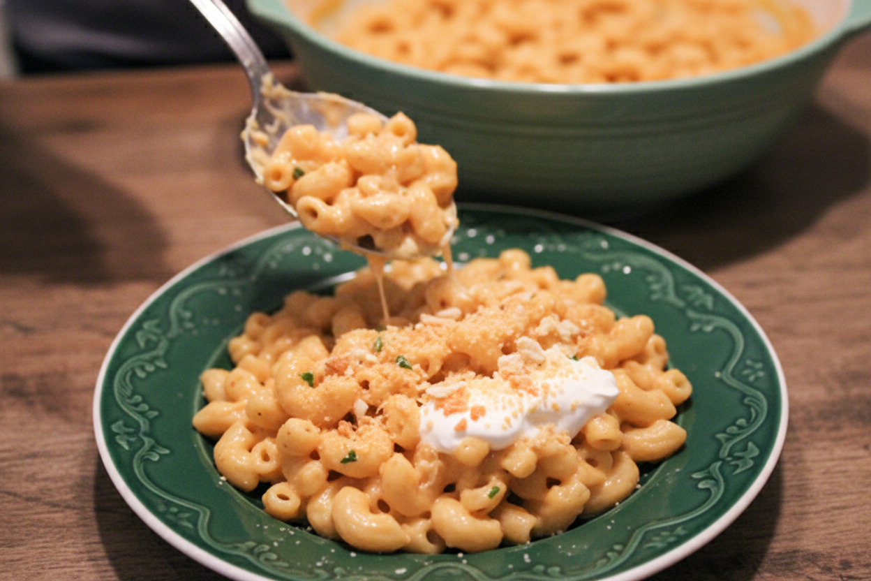 Homemade Ranch Macaroni and Cheese Recipe