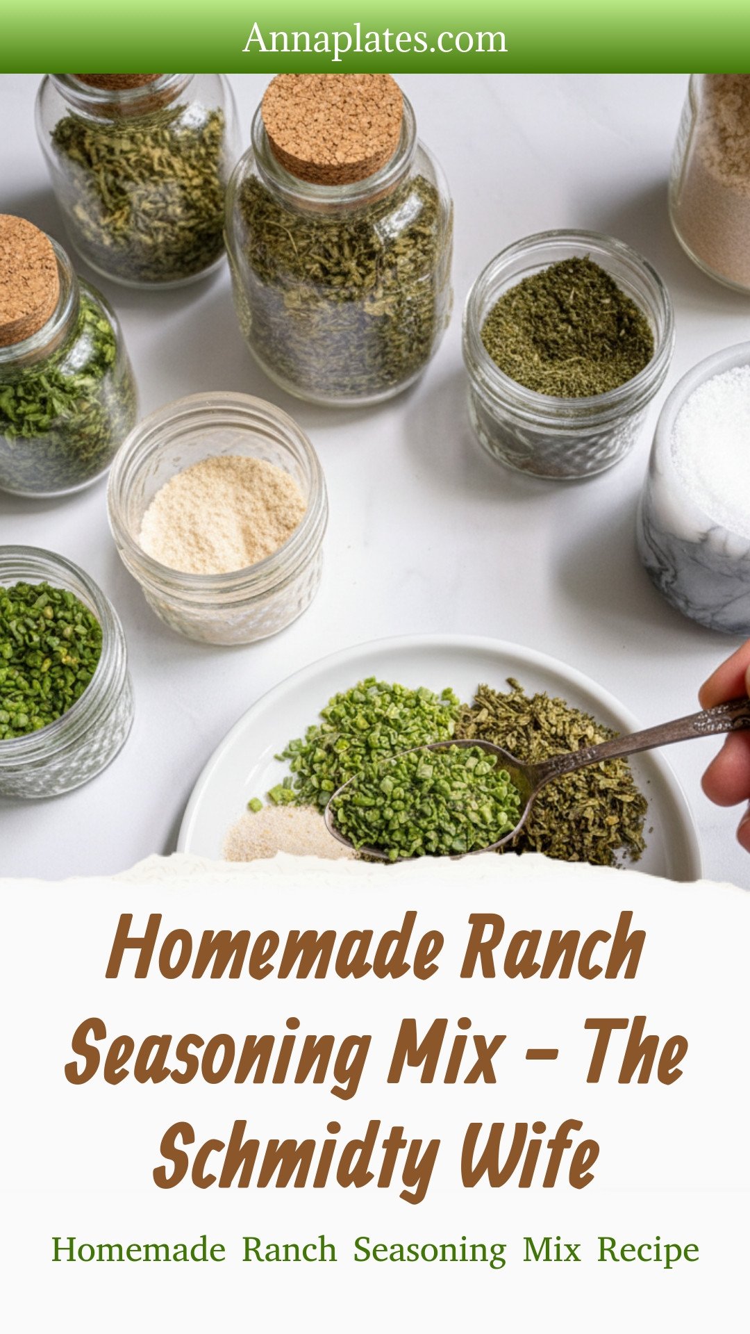 Homemade Ranch Seasoning Mix - The Schmidty Wife