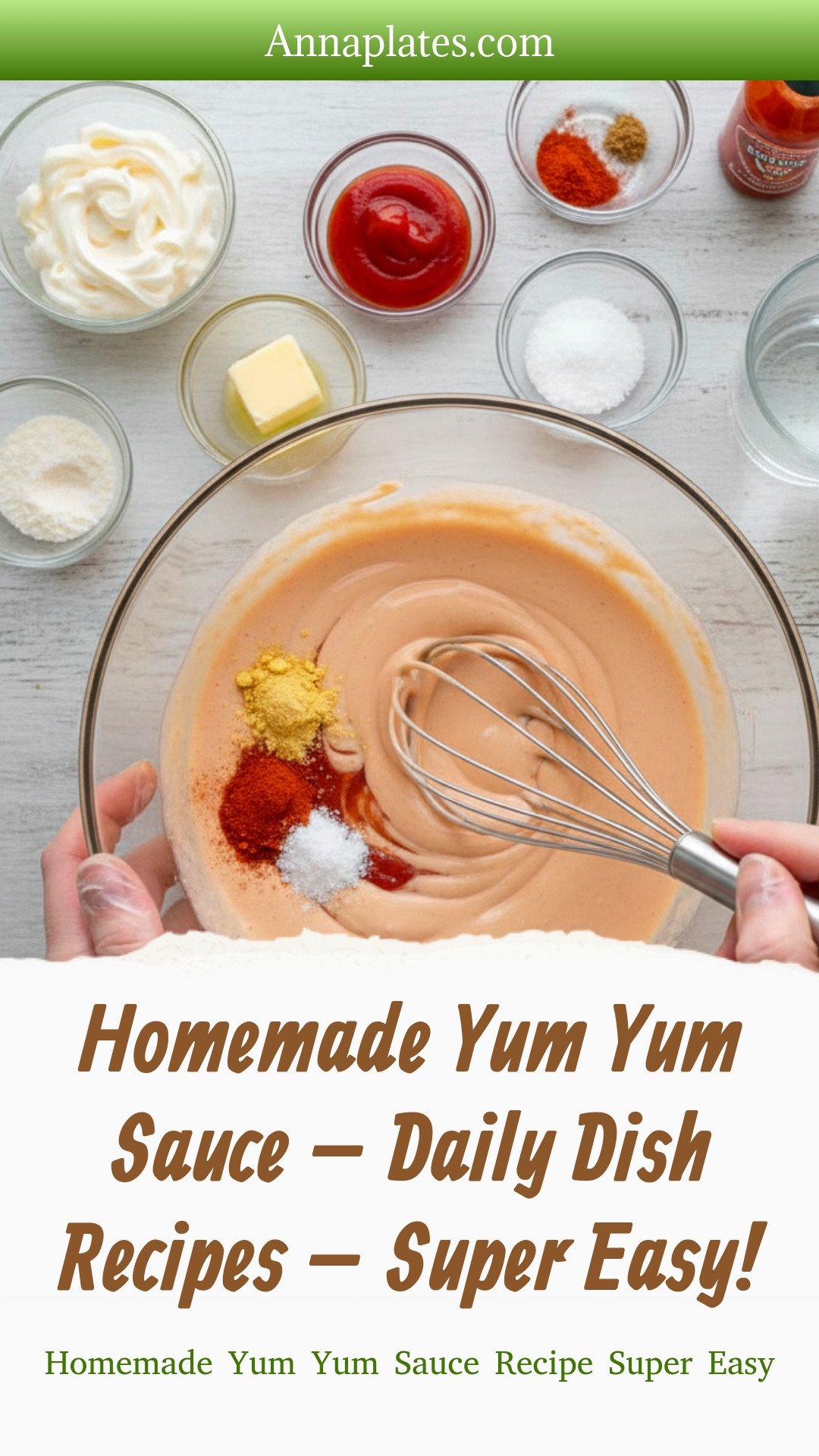 Homemade Yum Yum Sauce – Daily Dish Recipes – Super Easy!