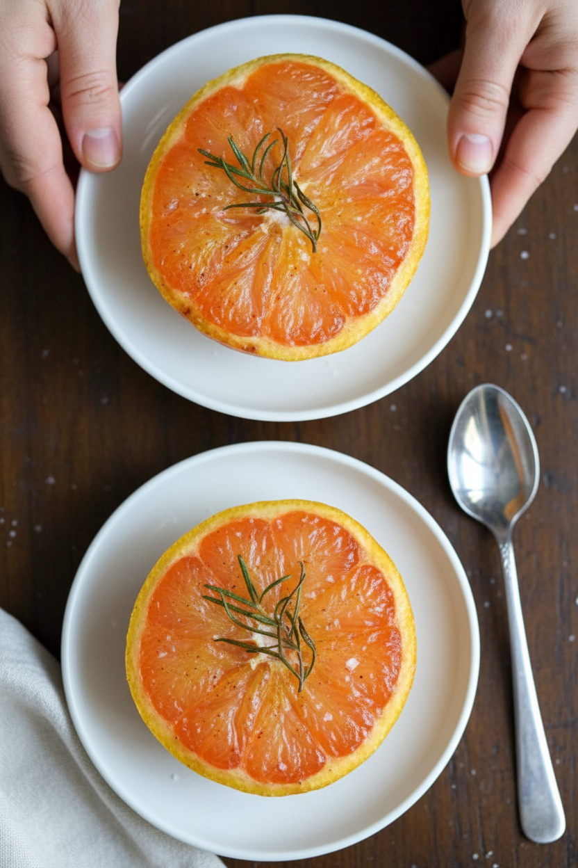 Honey Broiled Grapefruit - The Schmidty Wife