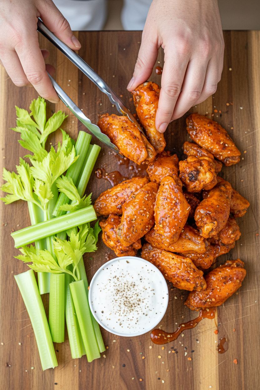 Hot Wings in the Instant Pot with Easy Sauce Recipe - The Schmidty Wife