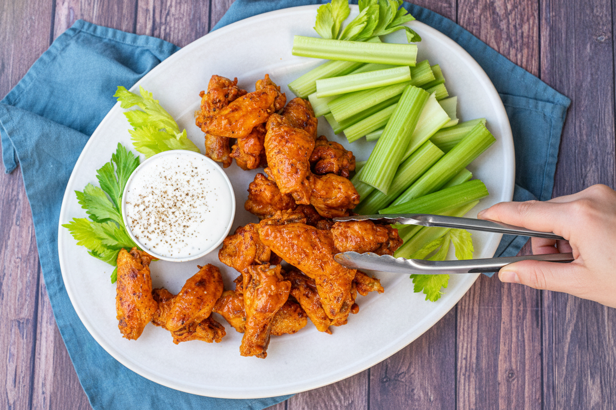 Instant Pot Hot Wings with Easy Sauce Recipe
