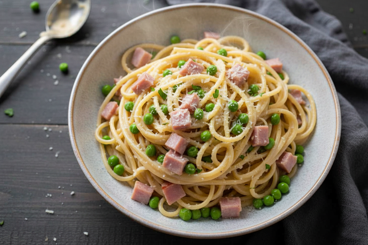 Instant Pot Noodles and Ham