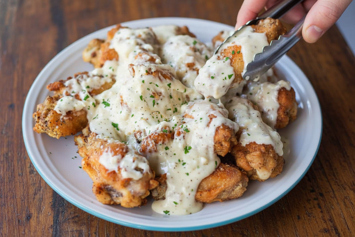 Air Fryer Intense Garlic Chicken Wings 