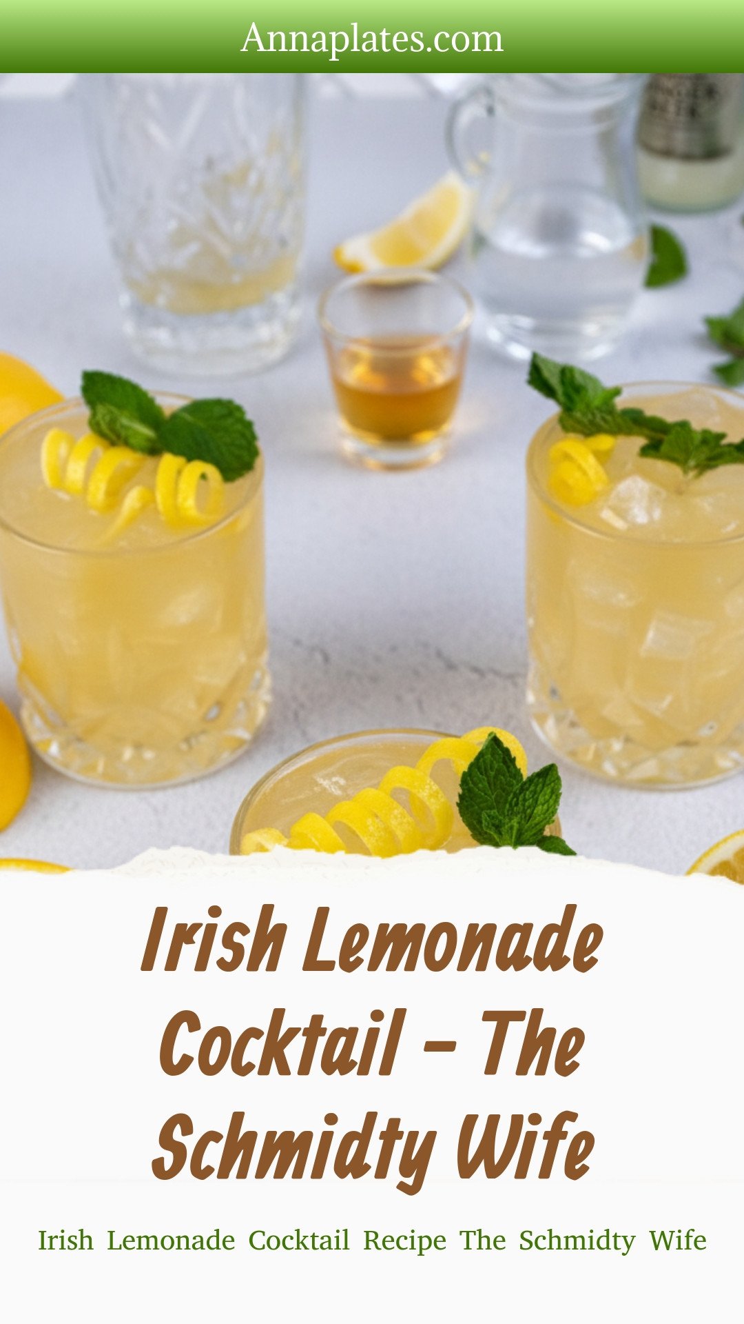 Irish Lemonade Cocktail - The Schmidty Wife