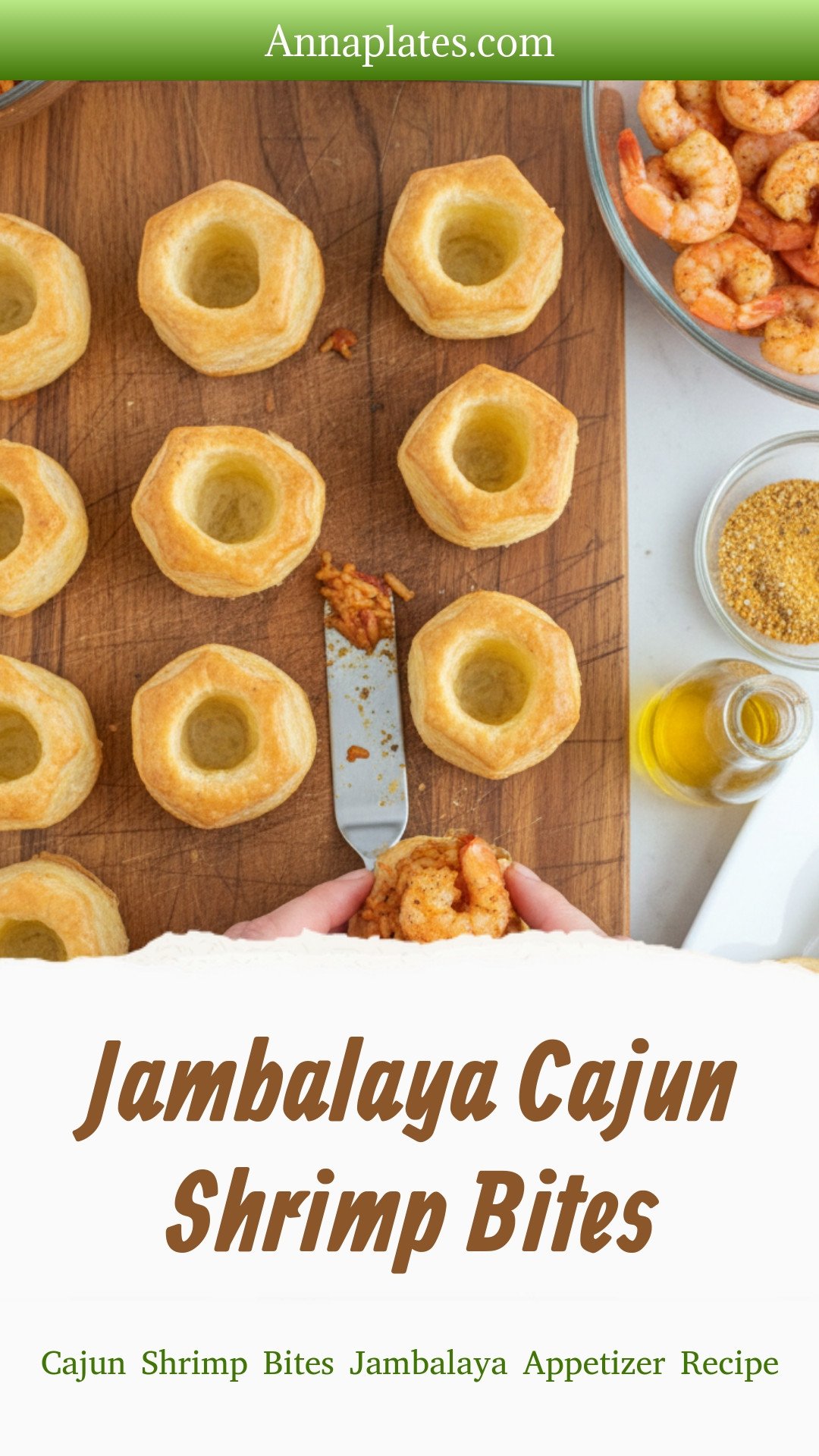 Jambalaya Cajun Shrimp Bites
