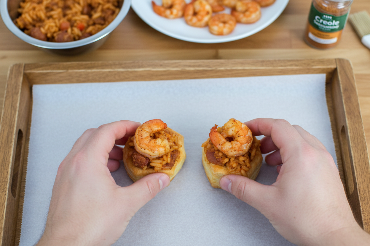 Jambalaya Cajun Shrimp Bites