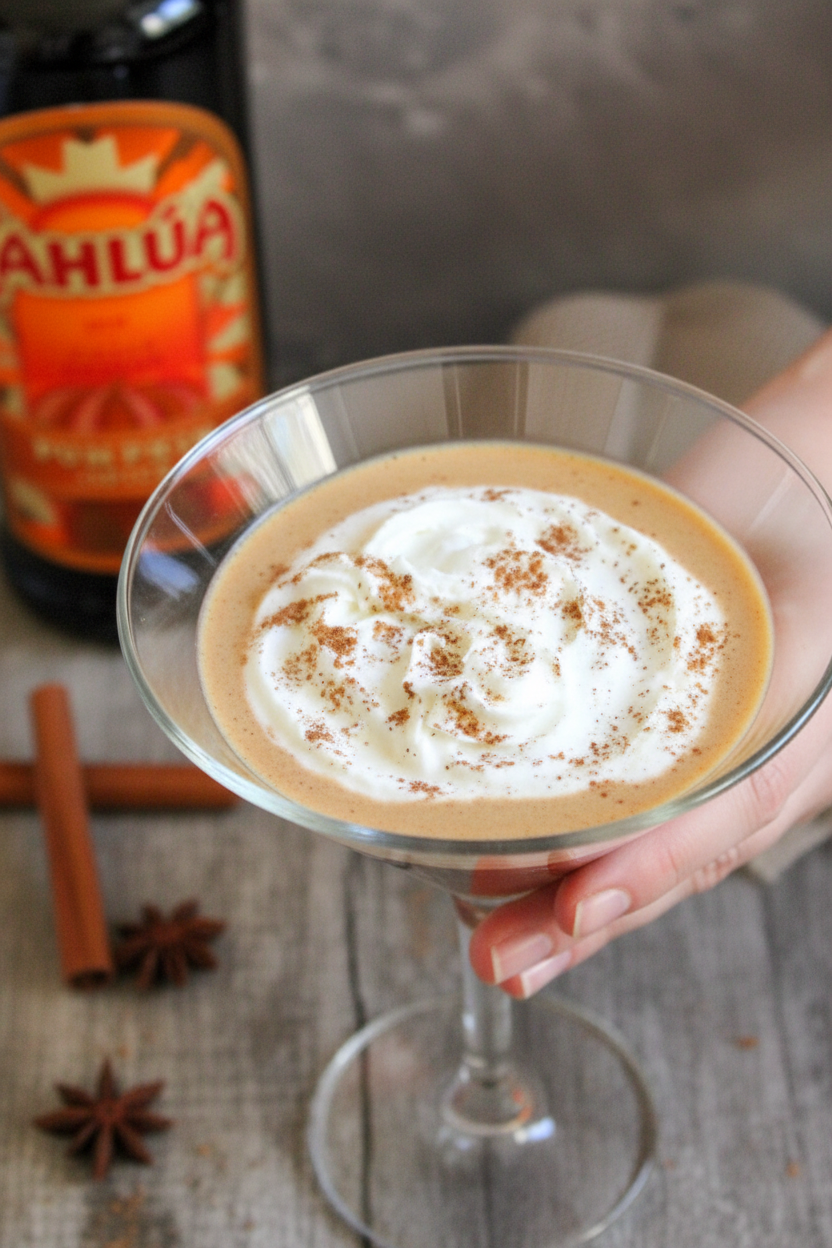Kahlua Pumpkin Spice Latte Cocktail