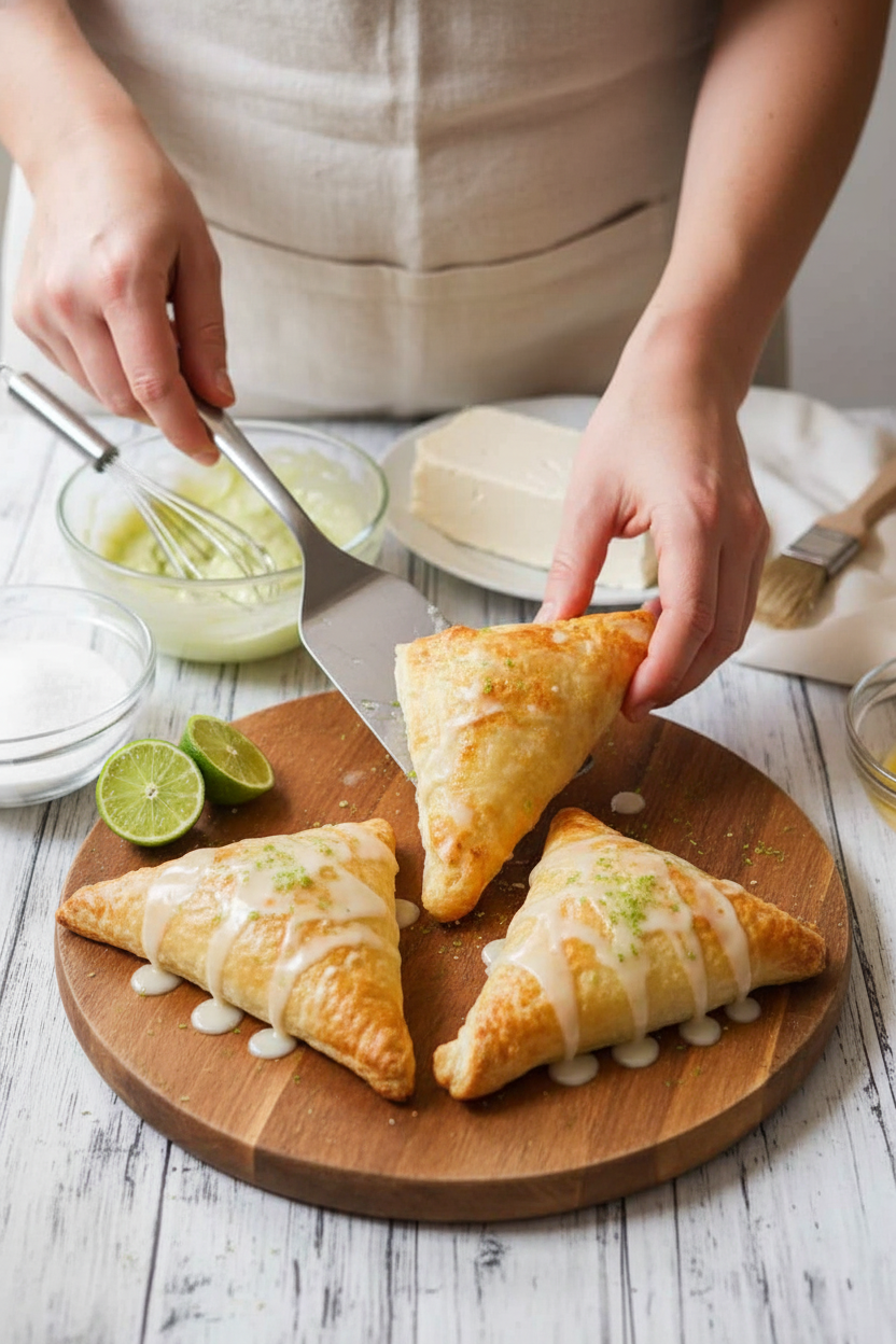 Key Lime Cheesecake Pastries
