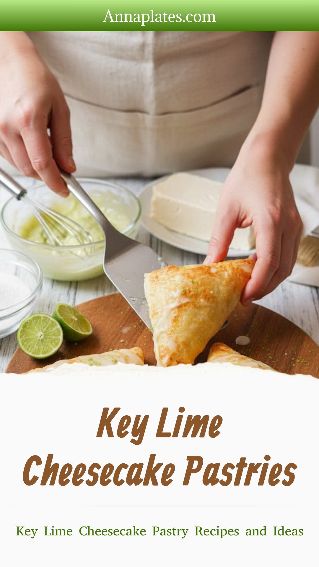 Key Lime Cheesecake Pastries