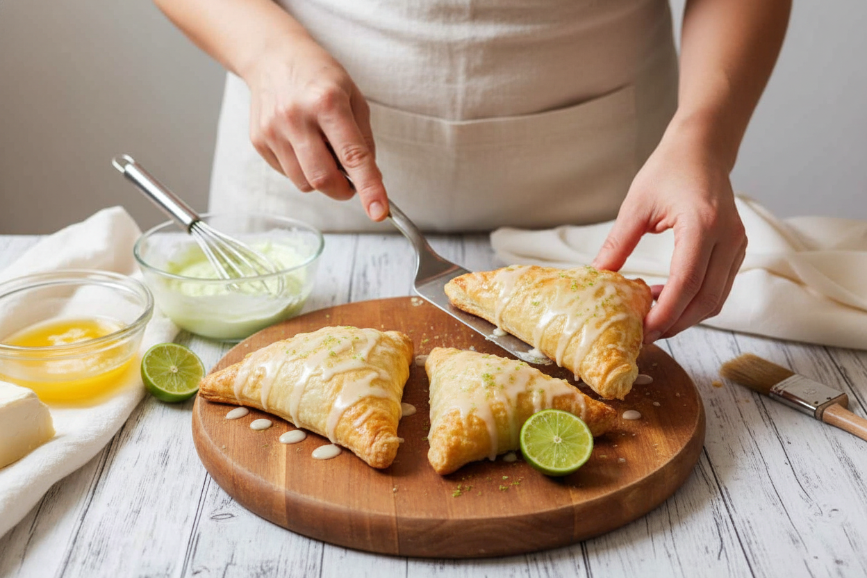 Key Lime Cheesecake Pastries
