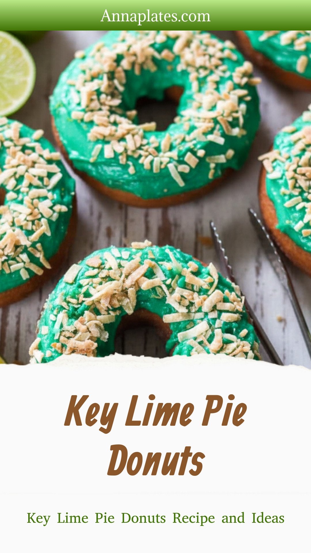 Key Lime Pie Donuts