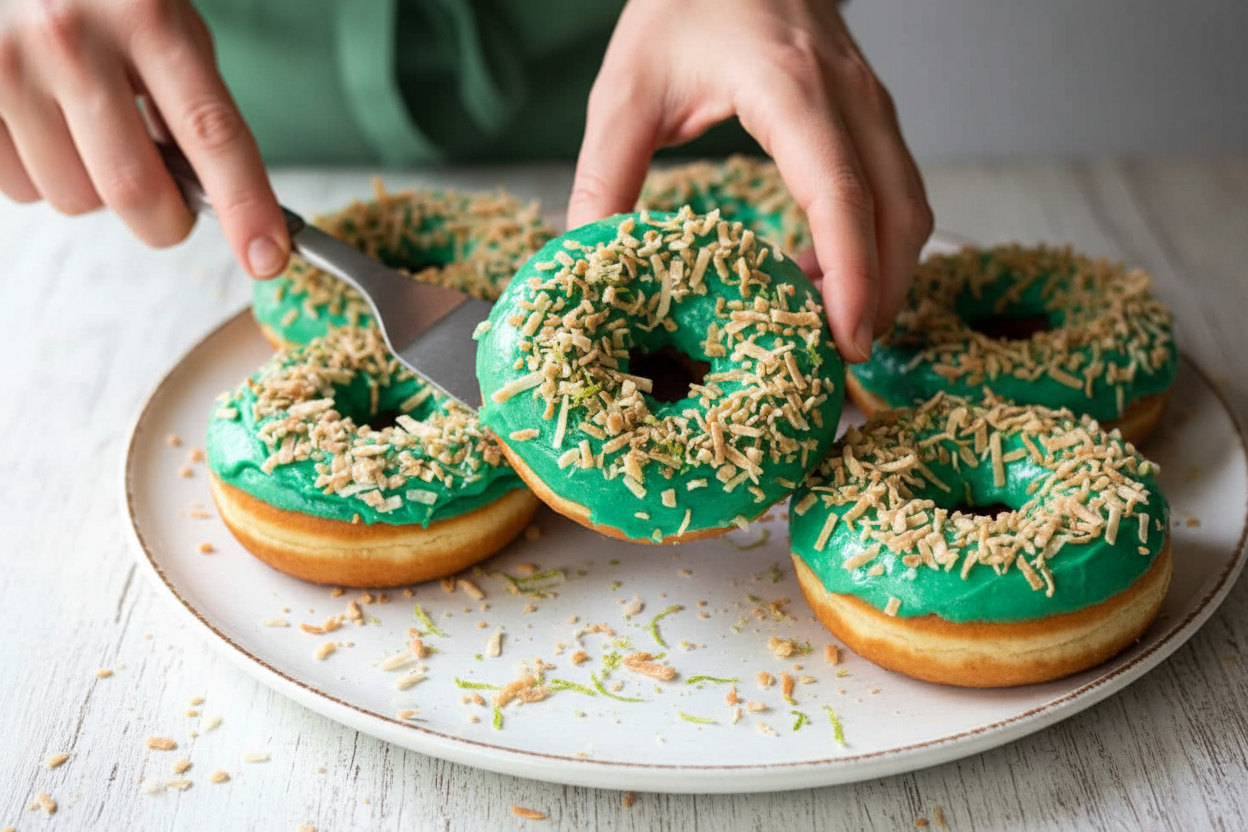 Key Lime Pie Donuts