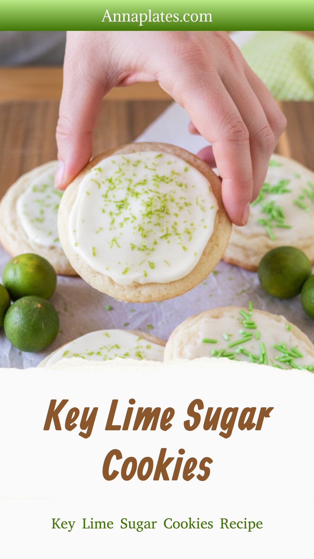 Key Lime Sugar Cookies
