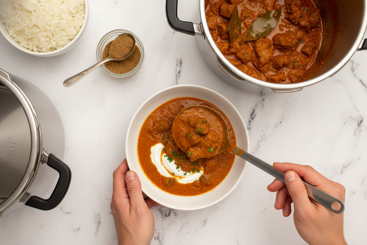 Pressure Cooker Leftover Lamb Curry - The Schmidty Wife