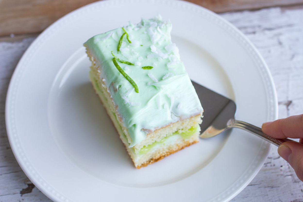 Lemon Key Lime Layer Snack Cake Recipes