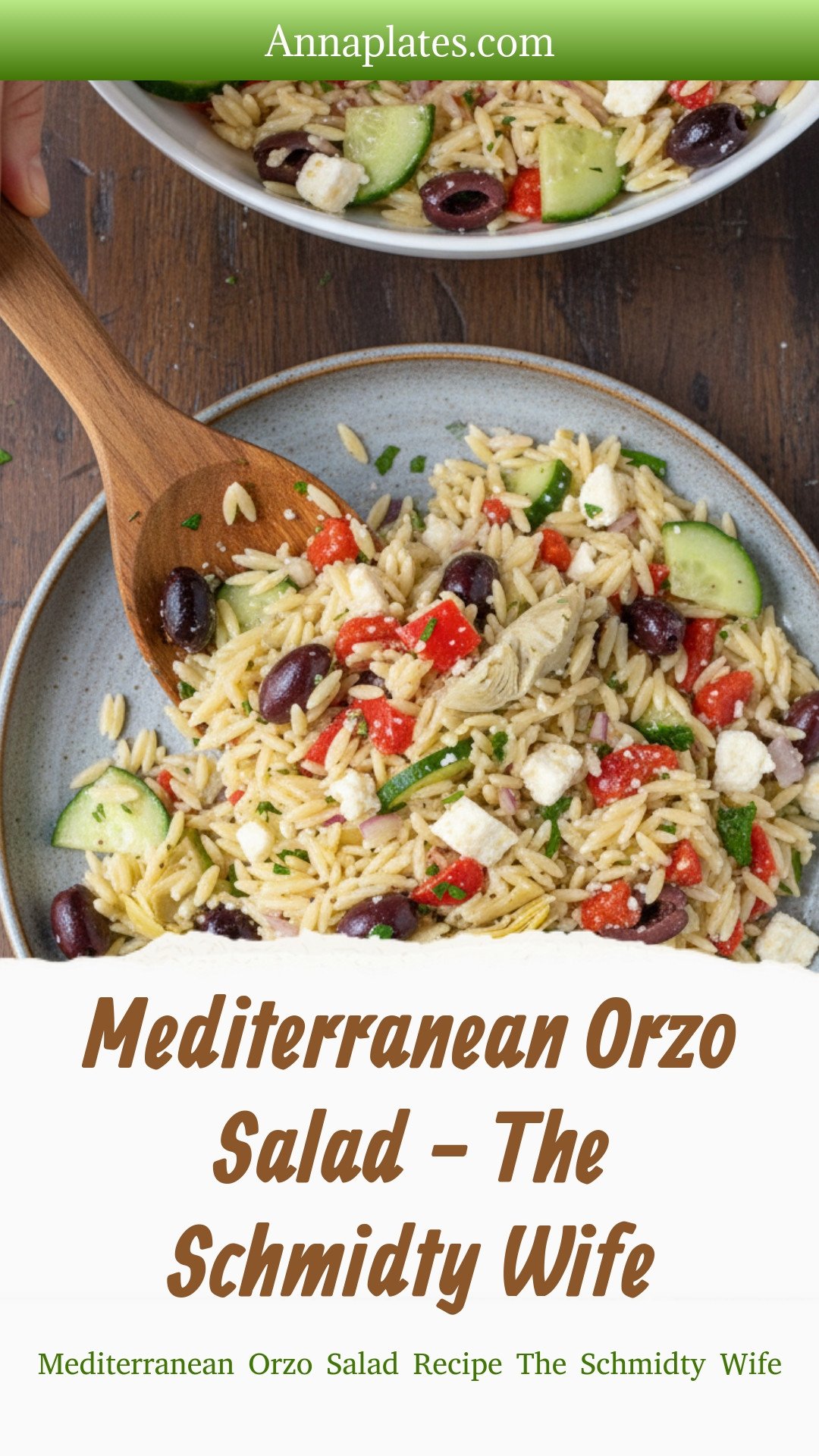 Mediterranean Orzo Salad - The Schmidty Wife