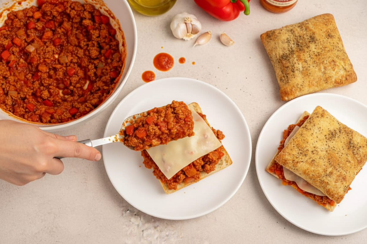 Italian Sloppy Joes aka Messy Giuseppe - The Schmidty Wife