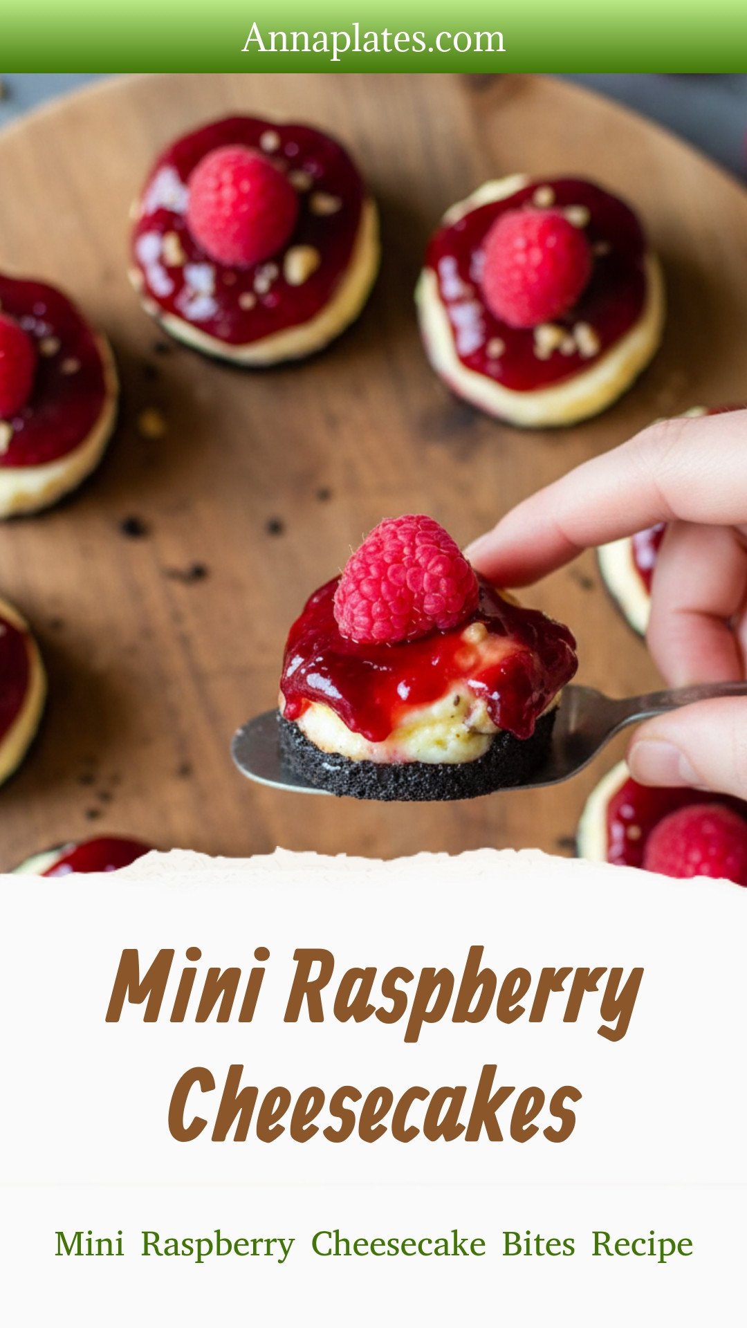 Mini Raspberry Cheesecakes